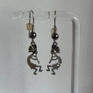 Kokopelli Native American Made Earrings